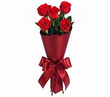Букет 5 Красных роз Эдлесс Лав в Новоенисейске