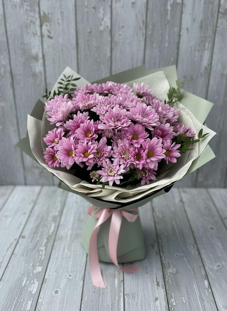 Букет цветов из: Хризантемы в Новоенисейске