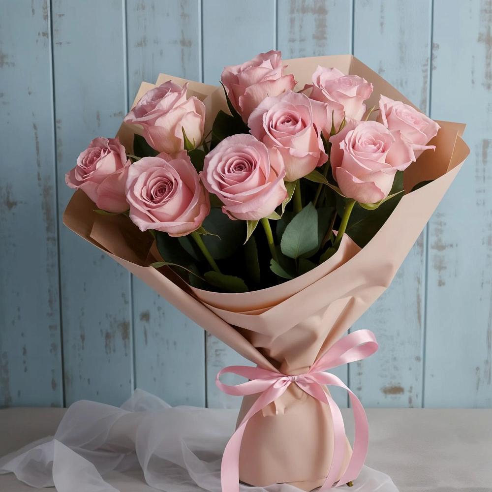 Букет цветов из: Розы в Новоенисейске