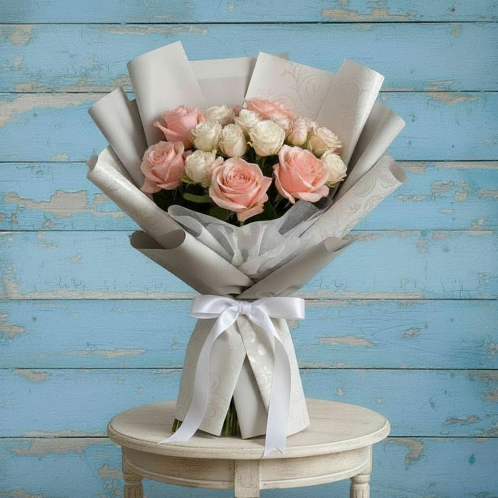 Букет цветов из: Розы в Новоенисейске