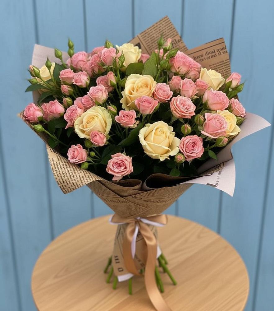 Букет цветов из: Розы в Новоенисейске