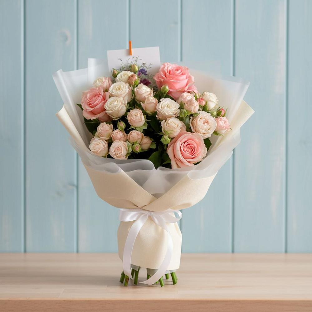 Букет цветов из: Розы в Новоенисейске