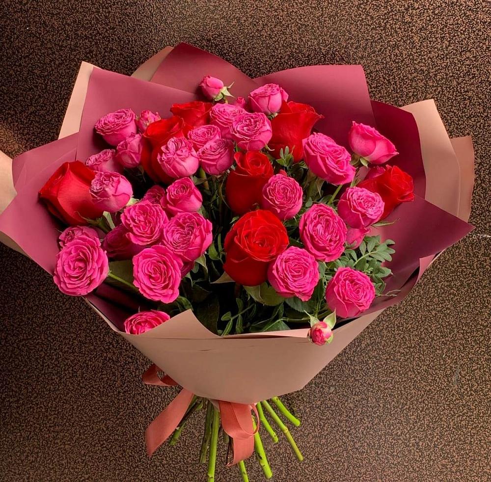 Букет В объятьях нежности в Новоенисейске