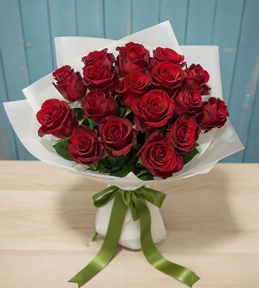Букет Красные розы в Новоенисейске