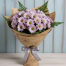 Букет цветов из:  Хризантемы #REPLACE_PRED# Новоенисейске