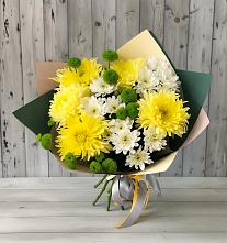Букет цветов из:  Хризантемы #REPLACE_PRED# Новоенисейске