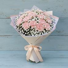 Букет цветов из:  Гвоздики в Новоенисейске