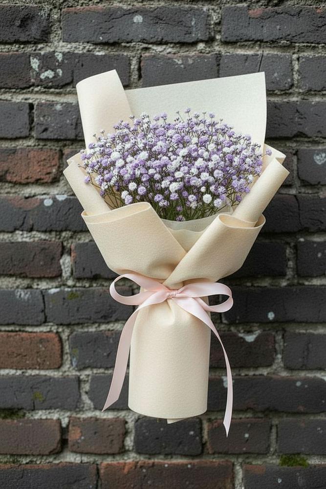 Букет цветов из: Гипсофила в Новоенисейске