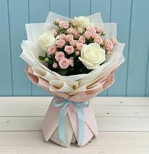 Букет цветов из:  Розы в Новоенисейске