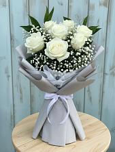 Букет цветов из:  Розы в Новоенисейске