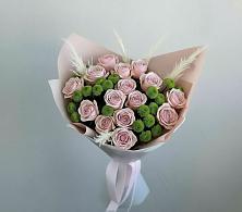 Букет цветов из:  Розы и Хризантемы в Новоенисейске