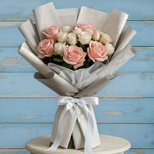 Букет цветов из:  Розы #REPLACE_PRED# Новоенисейске