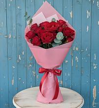 Букет цветов из:  Розы в Новоенисейске