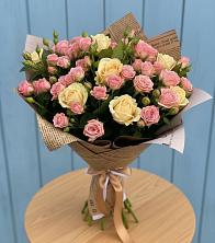 Букет цветов из:  Розы в Новоенисейске