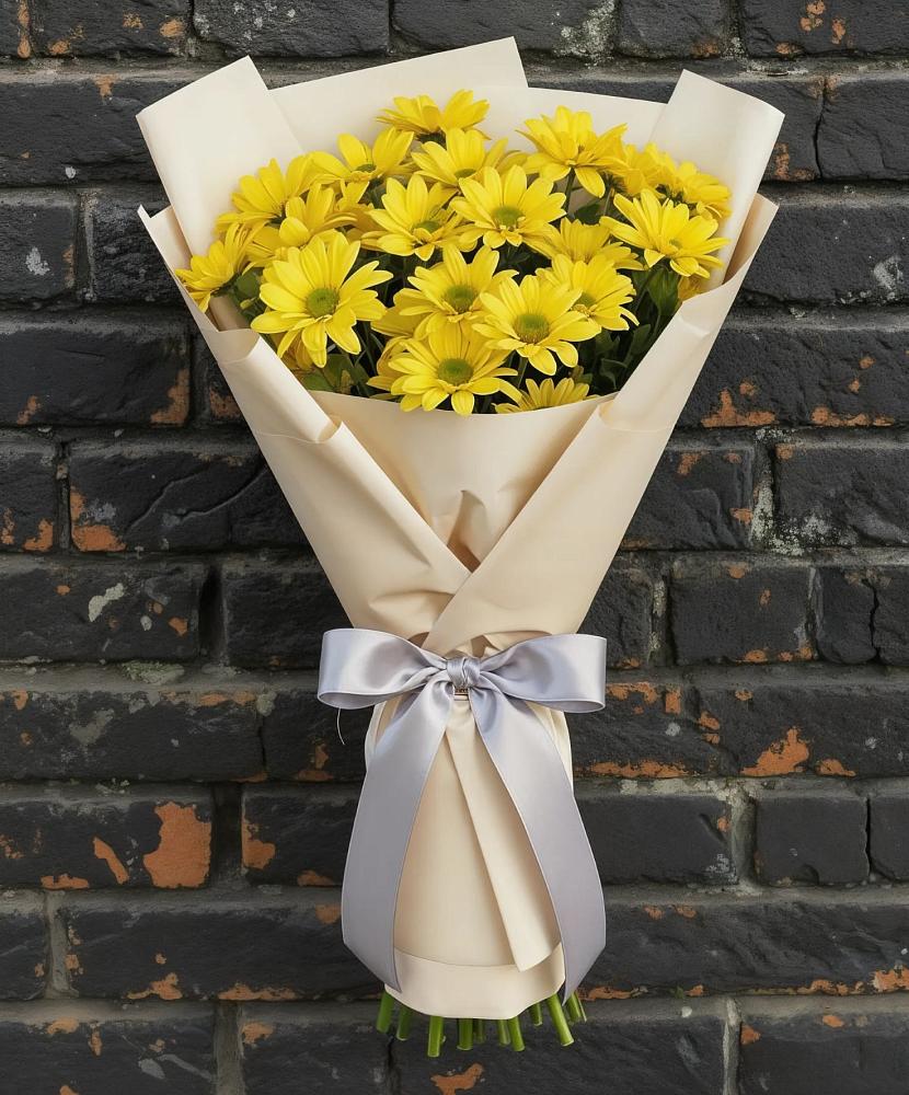 Букет цветов из: Хризантемы в Новоенисейске