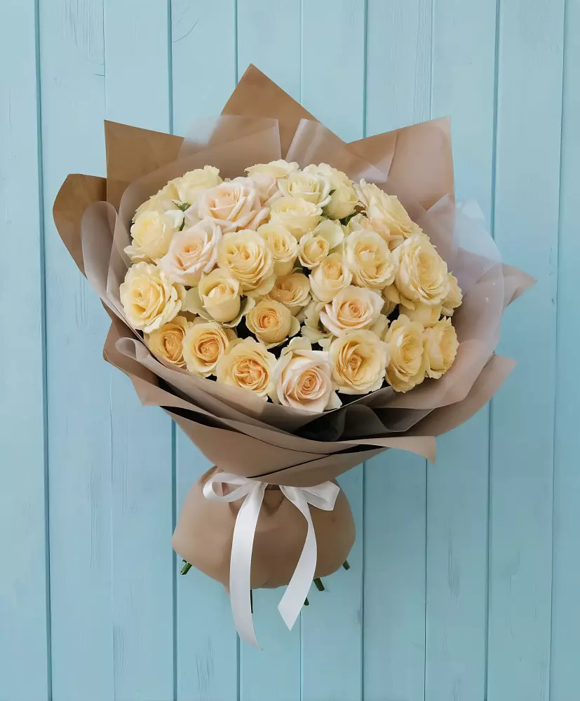 Букет Кремовое облако в Новоенисейске