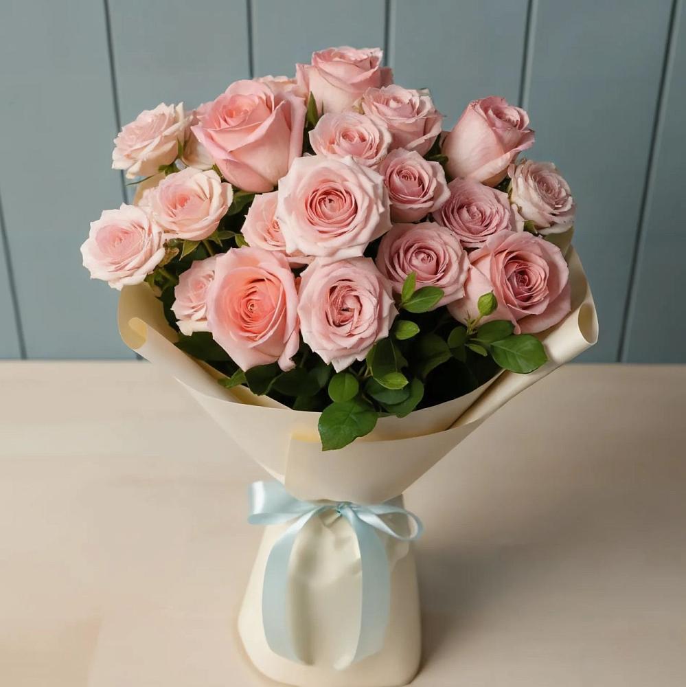 Букет Розовый шарм в Новоенисейске